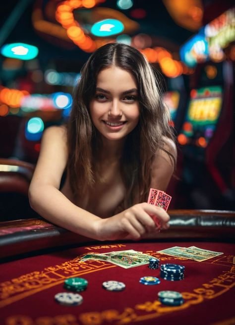 Tampilan meja Live Casino dengan dealer profesional aktif berinteraksi